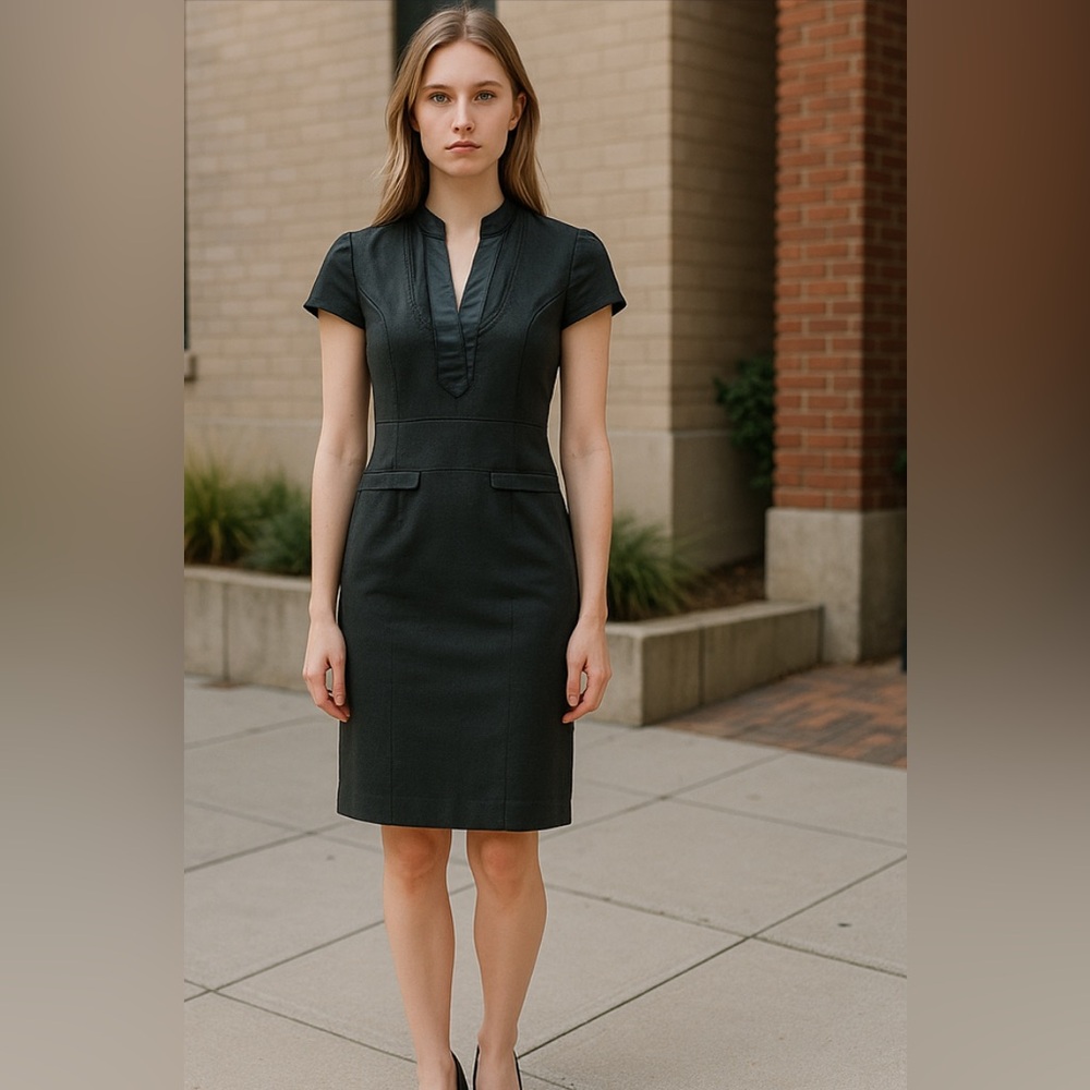 DIANE VON FURSTENBERG Black Dress
